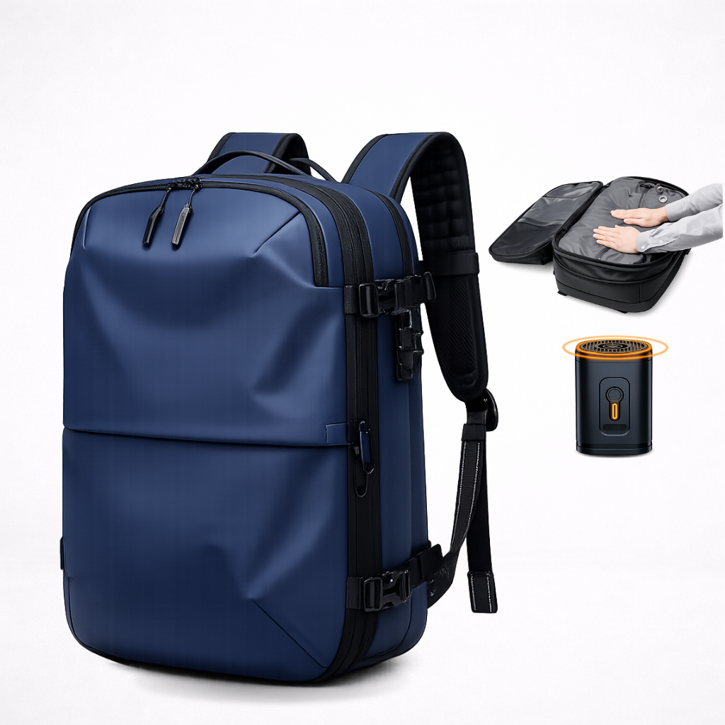Sac à dos cabine "minimalist" à compression sous-vide - 60L