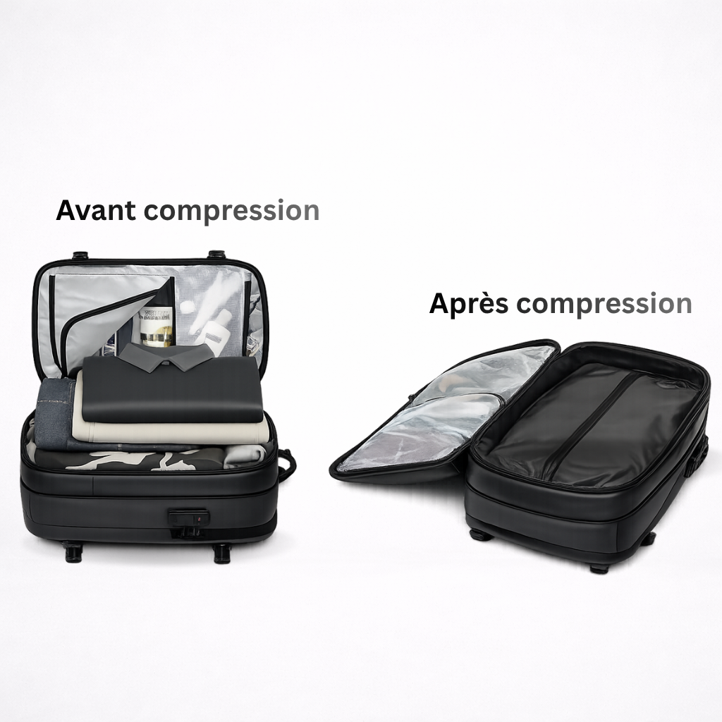 Sac à dos cabine "minimalist" à compression sous-vide - 60L