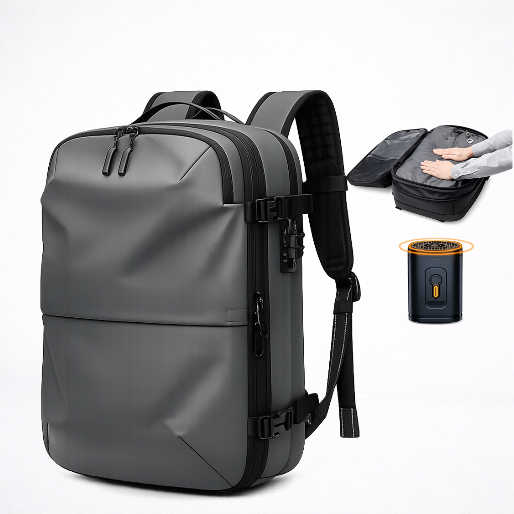 Sac à dos cabine "minimalist" à compression sous-vide - 60L