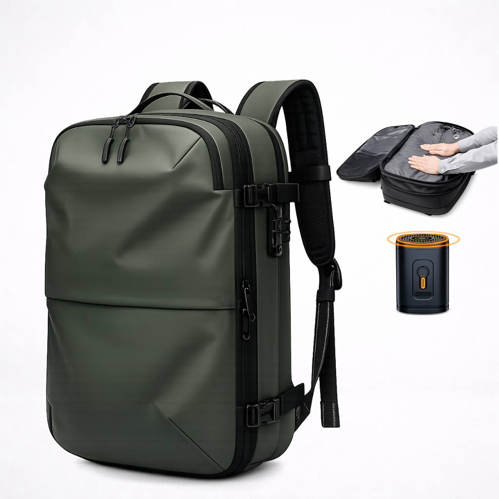 Sac à dos cabine "minimalist" à compression sous-vide - 60L