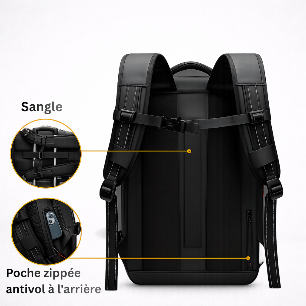 Sac à dos cabine "Smart" à compression sous-vide - 60L