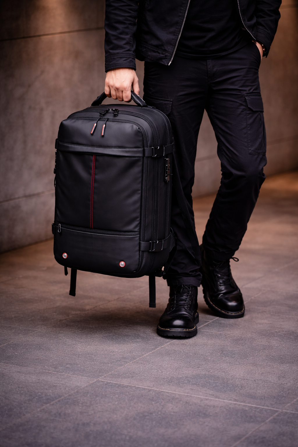 Sac à dos cabine "Smart" à compression sous-vide - 60L